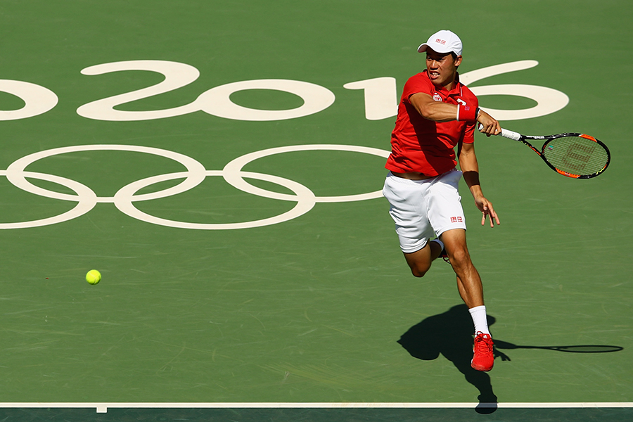 テニス 錦織がリオ五輪初戦で見せたショットが話題に 何というリカバリー The Answer