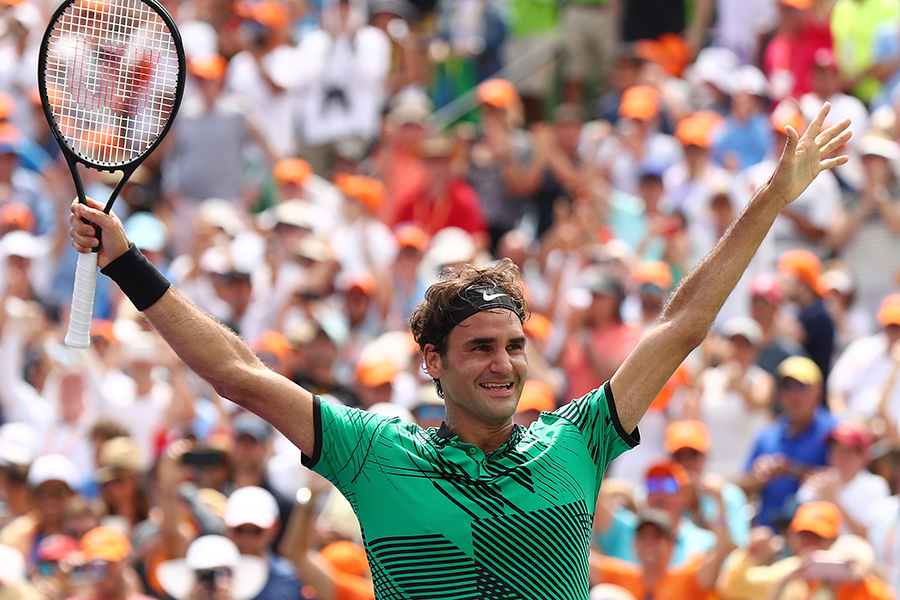 フェデラー、次は全仏制覇へ全力 異例の8週間オフ「私の本当の開幕なん