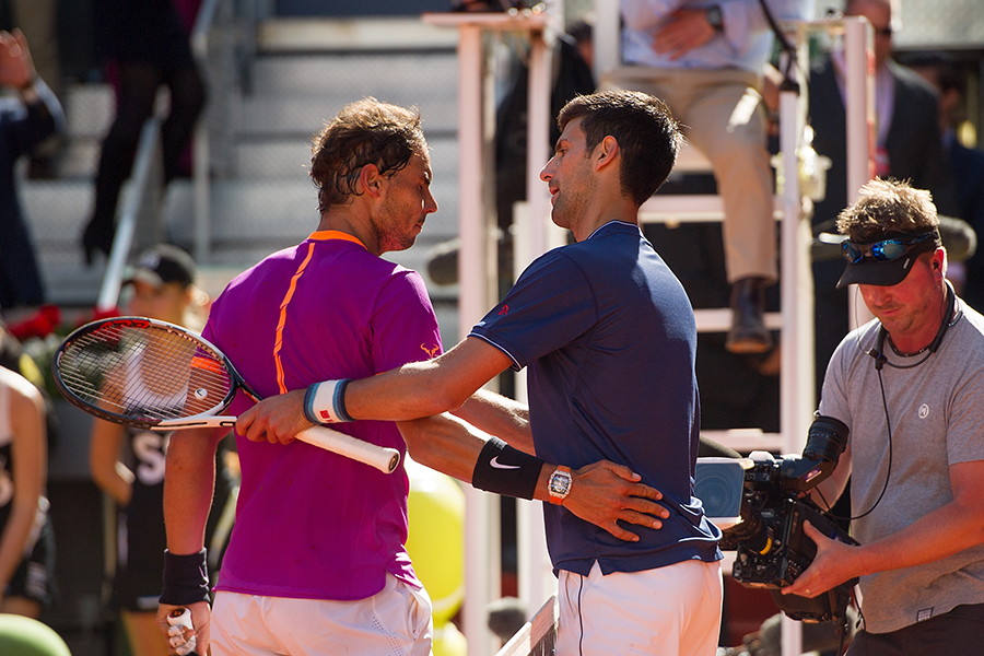 V王手のナダル、天敵ジョコも素直に脱帽「繰り返しになるが、素晴らし