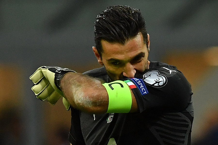 日韓で屈辱、ドイツで歓喜… 涙のブッフォン、21年間に刻んだアズーリの