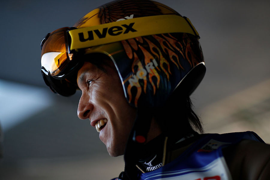 スキージャンプ男子の45歳、葛西紀明【Getty Images】