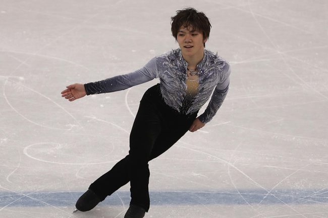 宇野昌磨、競技後の松岡修造との