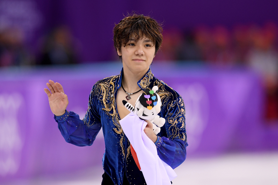 銀メダルを獲得した宇野昌磨【写真：Getty Images】