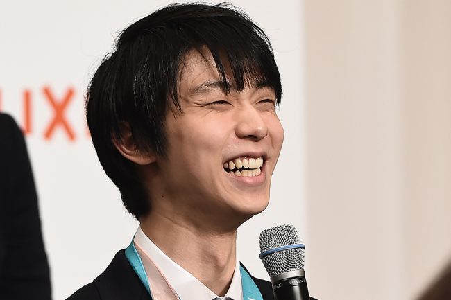 羽生結弦、五輪公式の