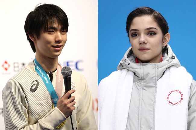 羽生結弦 メドベの 閉会式2ショット が万超の大反響 ジェラシーすら沸かない The Answer スポーツ文化 育成 総合ニュースサイト