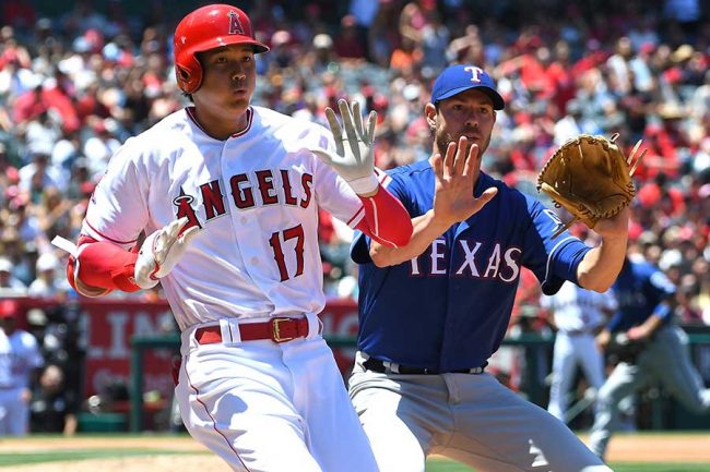 打球音 打球の速さは 大谷翔平の163キロ 驚速強襲打 に現地実況席興奮 The Answer スポーツ文化 育成 総合ニュースサイト