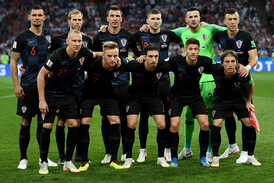 クロアチア代表【写真：Getty Images】
