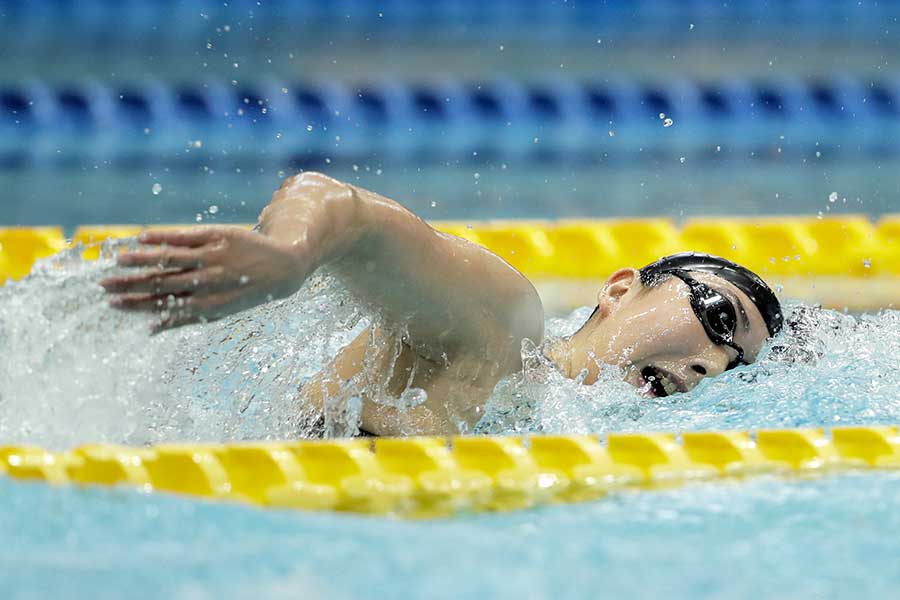 日本選手権では200メートルで3年ぶりの優勝を飾った五十嵐【写真：Getty Images】