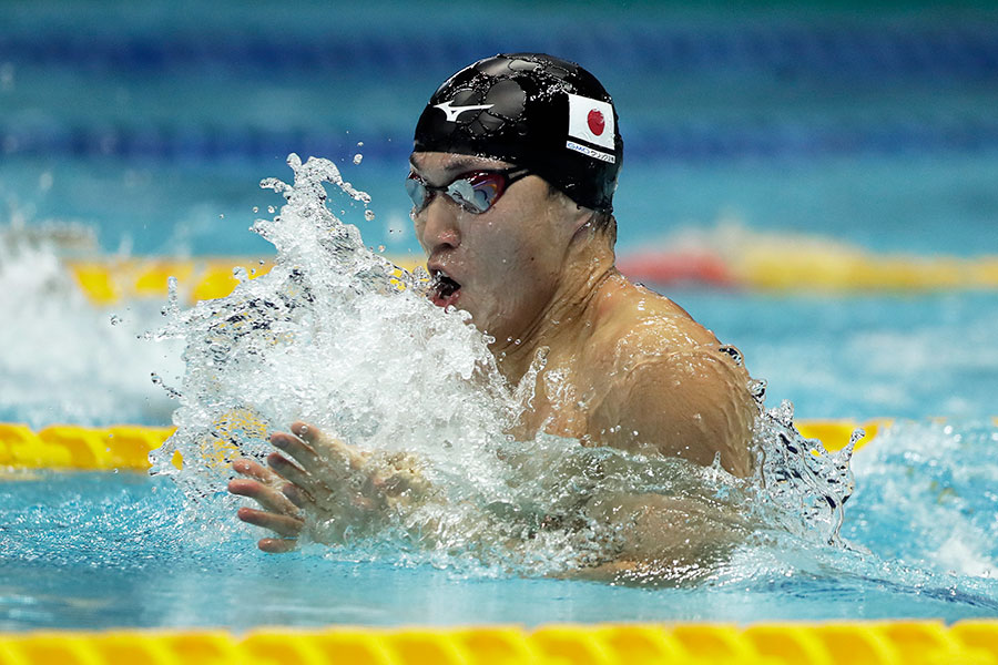 小関也朱篤が大会記録に迫る59秒08で制して2連覇を達成【写真：Getty Images】