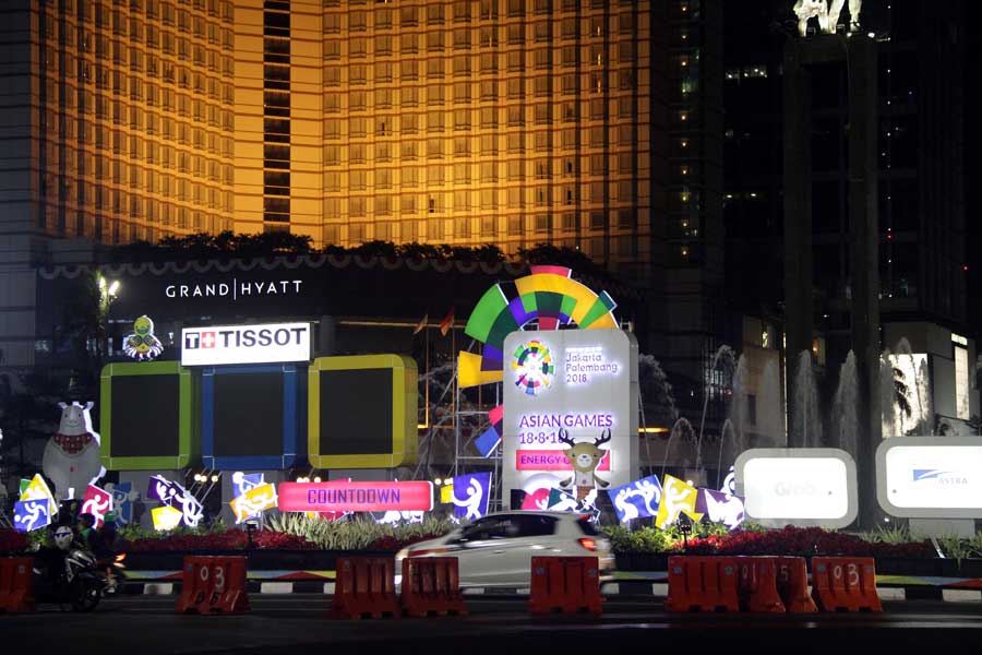 アジア大会はインドネシアの首都、ジャカルタで18日に開幕した【写真：平野貴也】