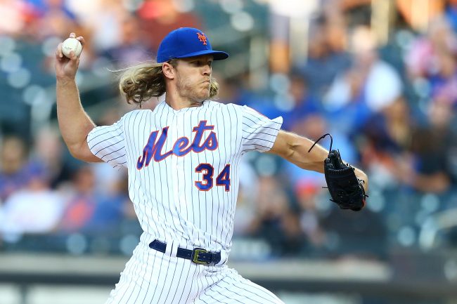 MLBボブルヘッド　ノア・シンダーガード これ打てる!? 米速球王の159キロシンカーにMLBも驚愕「98マイルでこの