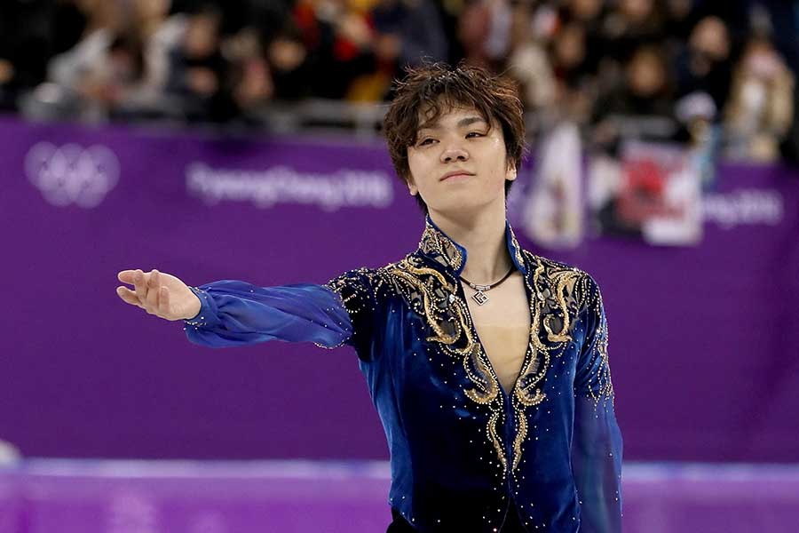 平昌五輪銀メダリストの宇野昌磨【写真：Getty Images】