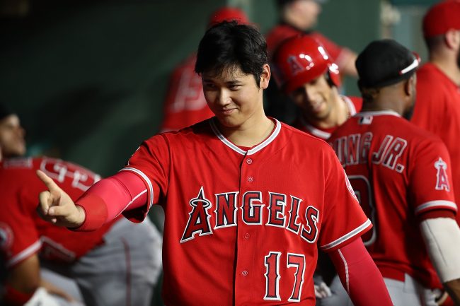 大谷翔平の「素晴らしい発射角度」 40度の高弾道弾に解説者も大興奮