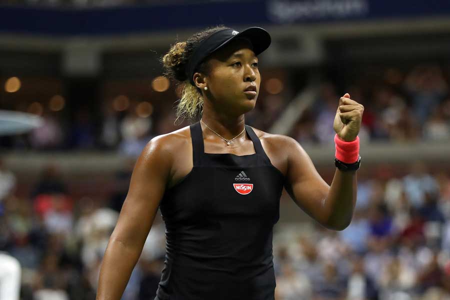 日本人初優勝を果たした大坂なおみ【写真：Getty Images】