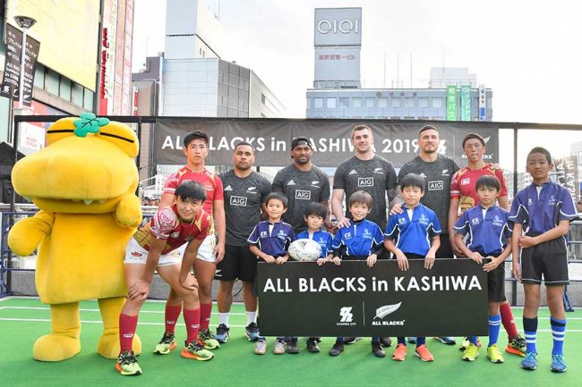 オールブラックス 柏登場に デカイ の声 日本w杯へアピール いい試合したい The Answer スポーツ文化 育成 総合ニュースサイト