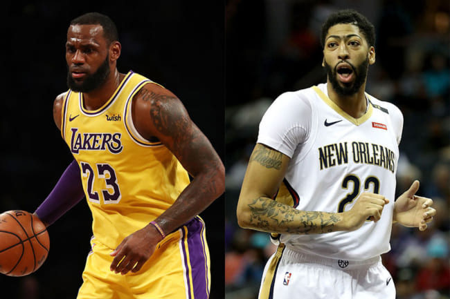 バスケ NBA レイカーズ　アンソニー・デイビス　ユニフォーム　レブロン バスケ NBA レイカーズ アンソニー・デイビス ユニフォーム レブロン