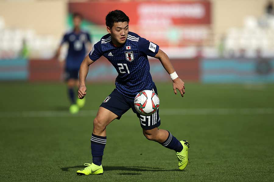 サッカー日本代表の堂安律【写真：Getty Images】