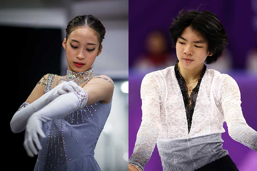 韓国選手権で優勝したユ・ヨン（左）とチャ・ジュンファン（右）【写真：Getty Images】