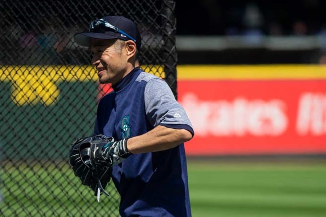 イチロー氏、貫禄の