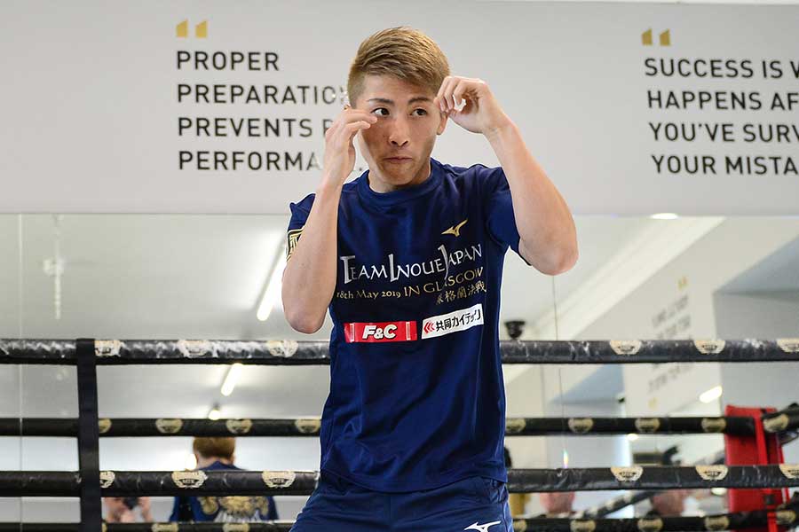 WBSSバンタム級準決勝でIBF王者エマヌエル・ロドリゲスと対戦する井上尚弥【写真：Getty Images】