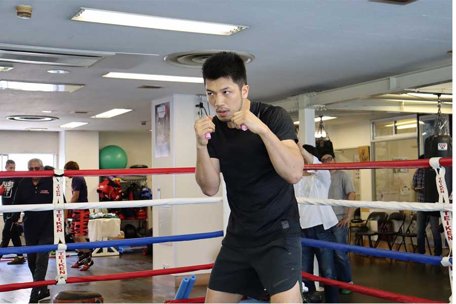 リベンジマッチに向けて調整した村田諒太【写真：浜田洋平】