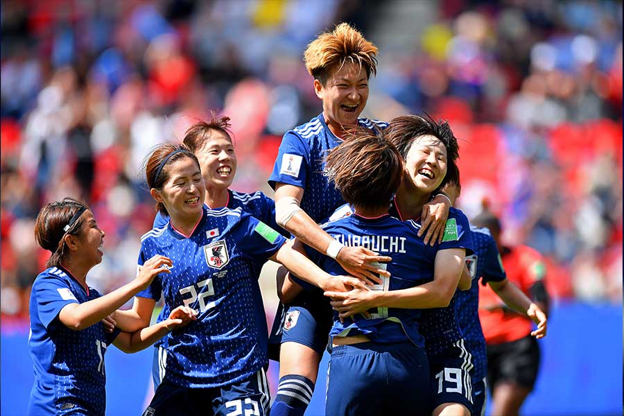 日本はスコットランドに2-1で勝利をおさめた【写真：Getty Images】