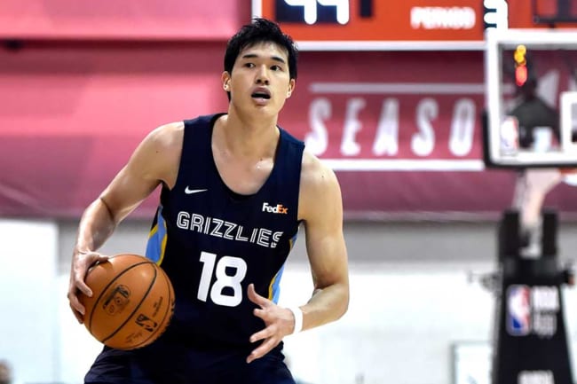 渡邊雄太、鮮やか3P含む12得点！ グリズリーズ番記者称賛「急激な成長