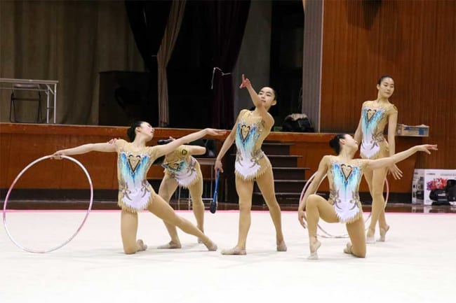 新体操の名門復活 鹿児島純心女子は