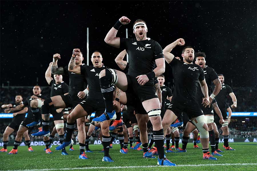 史上初の3連覇を目指すニュージーランド代表「オールブラックス」【写真：Getty Images】