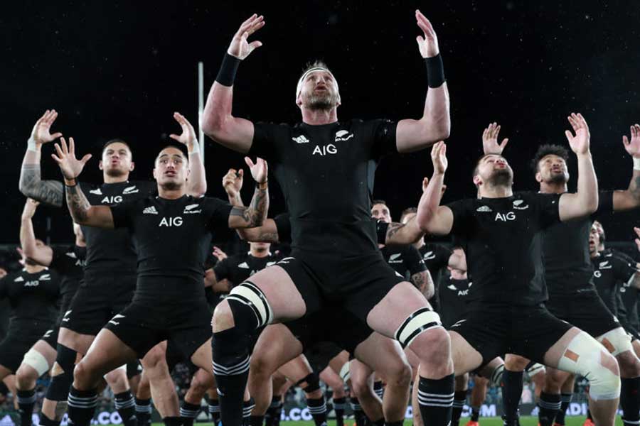 ニュージーランド代表「オールブラックス」【写真：Getty Images】