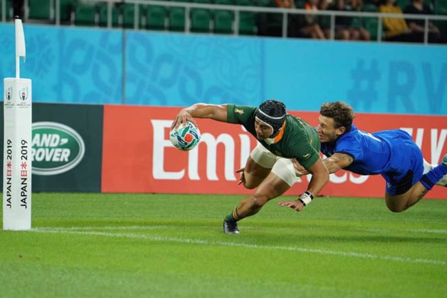 連日掲載 世界のスゴ技 身長170cm 南アの 小さな巨人 の超速翻弄トライ The Answer