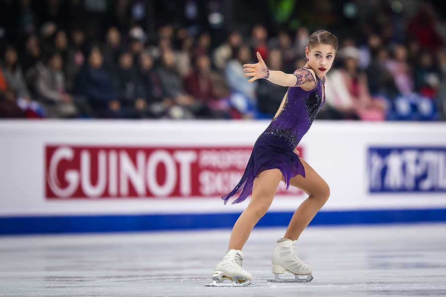 GPファイナルで優勝したアリョーナ・コストルナヤ【写真：Getty Images】