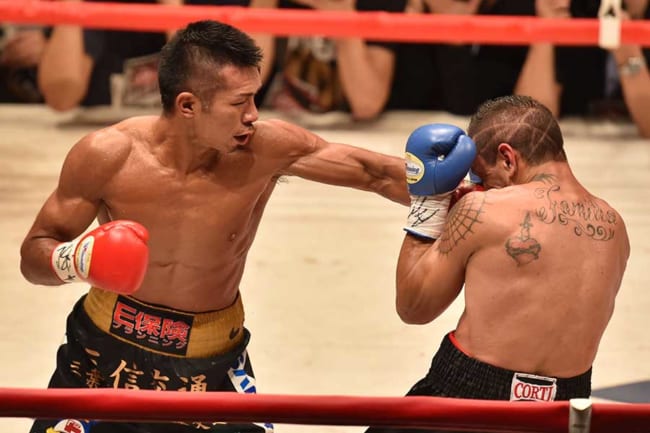 初V徳勝龍のシャツがパツパツに…内山高志が