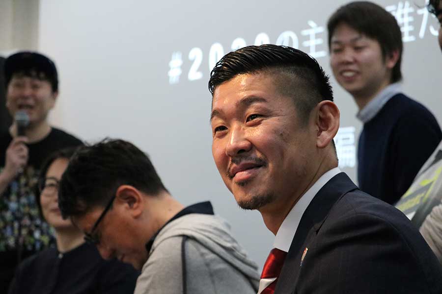 DAZN主催イベントに参加した横浜F・マリノス クラブシップキャプテンの栗原勇蔵氏