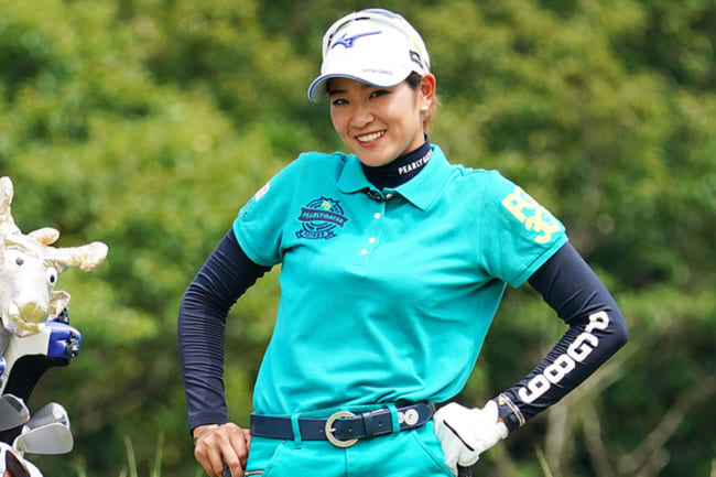 原英莉花 プロモデル スポンサーキャップ 女子プロゴルフ サイン無し 