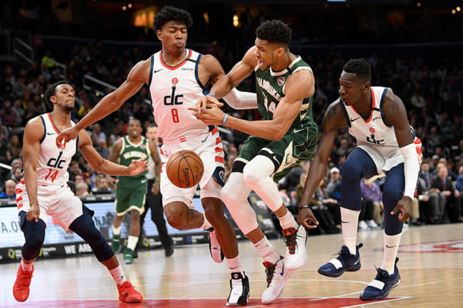 八村塁、自身最長の46分間出場で12得点 一時は20点差大逆転も…後半戦3