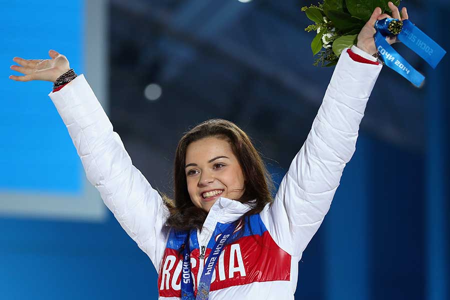 ソチ五輪では金メダルを獲得したアデリナ・ソトニコワ【写真：Getty Images】