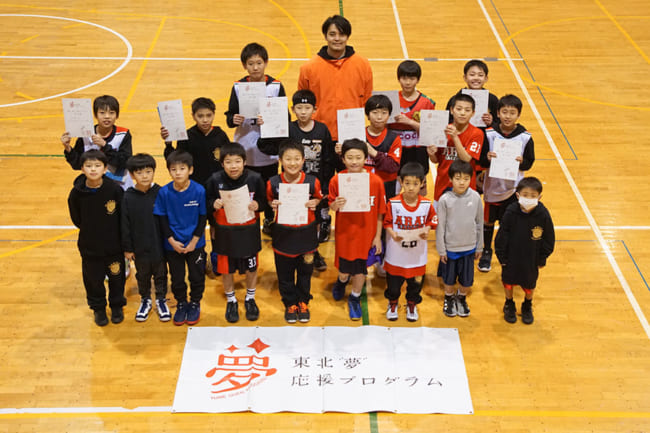 あっ でけぇ でもいい バスケ元日本代表が福島の子供たちに感じてほしかったこと The Answer スポーツ文化 育成 総合ニュースサイト