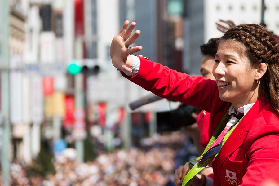 吉田沙保里さん【写真：Getty Images】