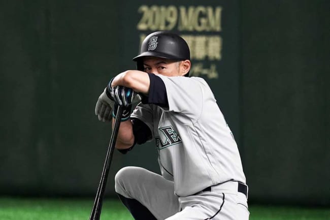 名珍場面特別編】 イチローとエイミーさん、引退試合で撮られた