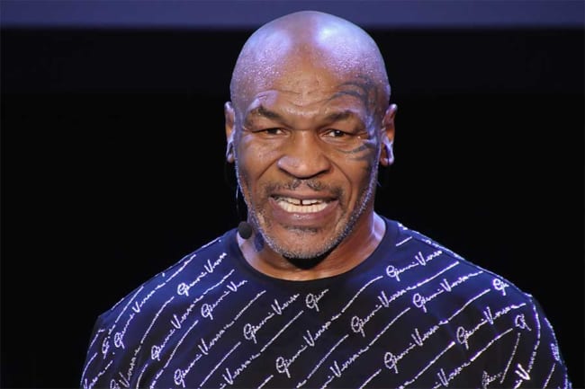 54歳タイソン、最新練習シーンの