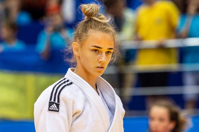 美人柔道家ビロディド タンクトップ 和風柄スニーカーに反響 何より美しいのは The Answer スポーツ文化 育成 総合ニュースサイト