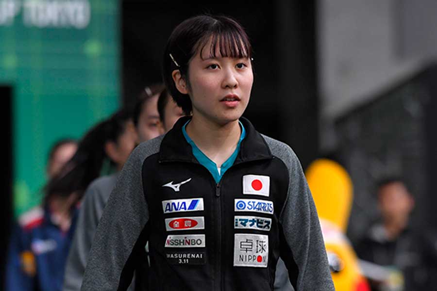 卓球女子日本代表の平野美宇【写真：Getty Images】