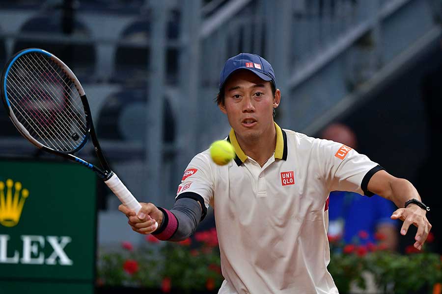 錦織圭は3回戦進出ならず【写真：Getty Images】