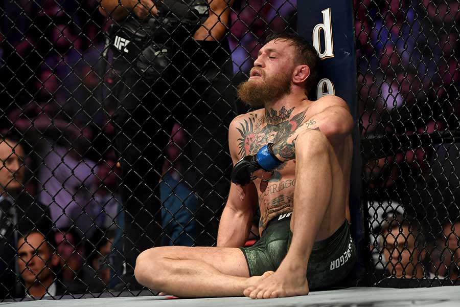 2018年10月の「UFC229」でのコナー・マクレガー【写真：Getty Images】