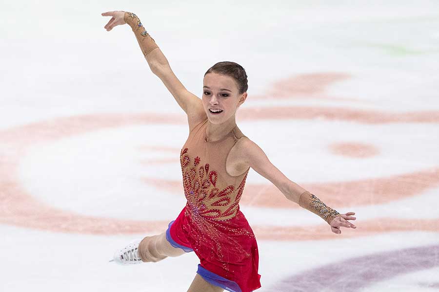 アンナ・シェルバコワ（写真は1月のもの）【写真：Getty Images】