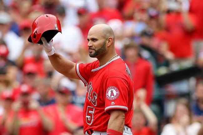 アルバート・プホルス／”600本塁打” ボブルヘッド(バブルへッド