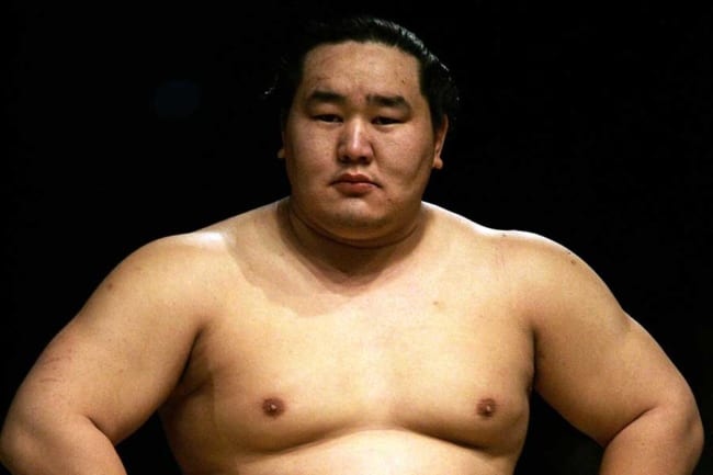 朝青龍を楽々運ぶラクダ 威風堂々の写真にファン興奮「横綱雄々しい