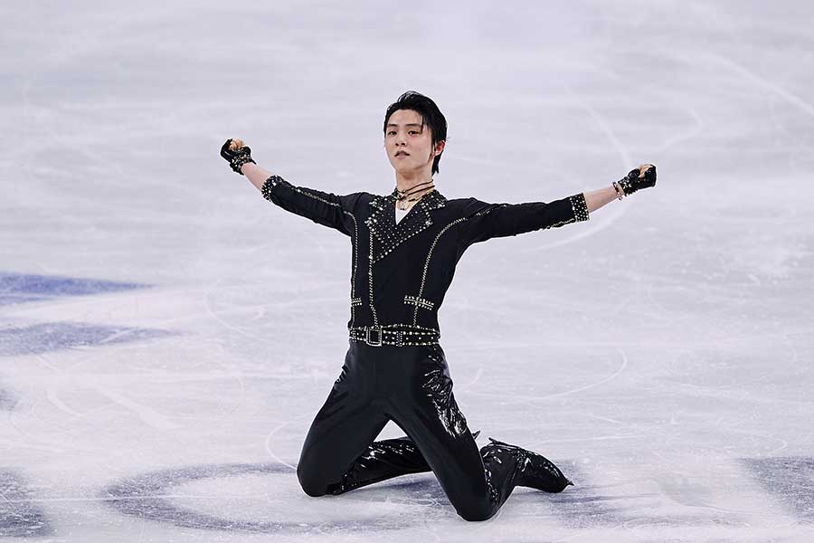 羽生結弦【写真：Getty Images】