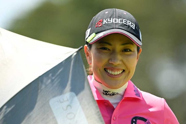 国内メジャー今年初戦 笠りつ子が単独首位 1打差に大里桃子 原英莉花は103位出遅れ The Answer スポーツ文化 育成 総合ニュースサイト